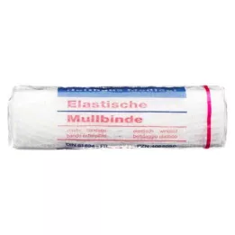 MULLBINDEN elastisk 12 cmx4 m, 1 st
