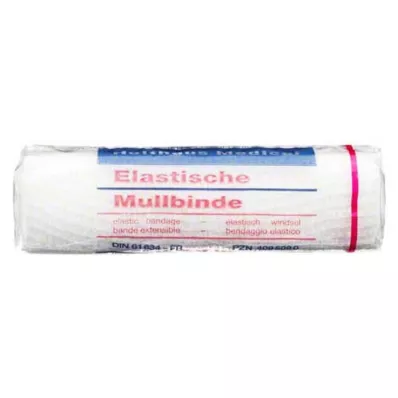 MULLBINDEN elastisk 12 cmx4 m, 1 st