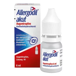 ALLERGODIL akuta ögondroppar, 6 ml