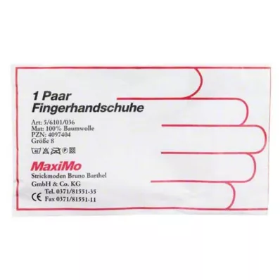 HANDSCHUHE Bomullsstorlek 8 överlängd, 2 st HANDSCHUHE Bomullsstorlek 8 överlängd, 2 st