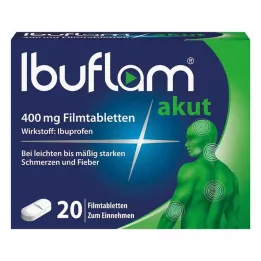 IBUFLAM akut 400 mg filmdragerade tabletter, 20 st