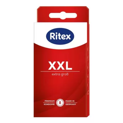 RITEX XXL Kondomer, 8 st RITEX XXL Kondomer, 8 st