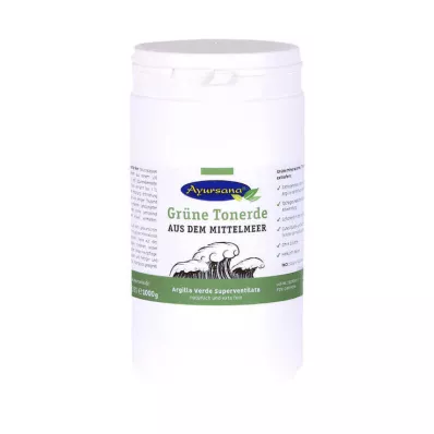 GRÜNE TONERDE Ayursana extra fint pulver, 1 kg