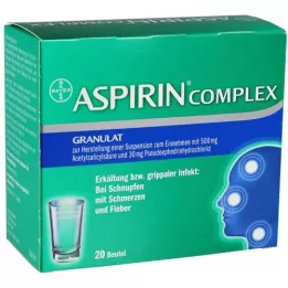 ASPIRIN COMPLEX påse med granulat för beredning av en suspension för administrering, 20 st