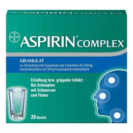 ASPIRIN COMPLEX påse med granulat för beredning av en suspension för administrering, 20 st