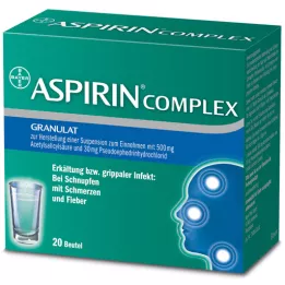 ASPIRIN COMPLEX påse med granulat för beredning av en suspension för administrering, 20 st