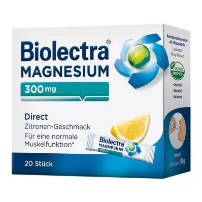 Biolectra Magnesium Direktpellets, 20 st Biolectra Magnesium Direktpellets, 20 st