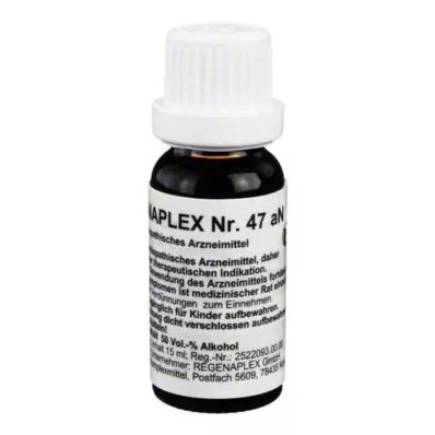 Regenaplex No. 47 aN droppar, 15 ml Regenaplex No. 47 aN droppar, 15 ml