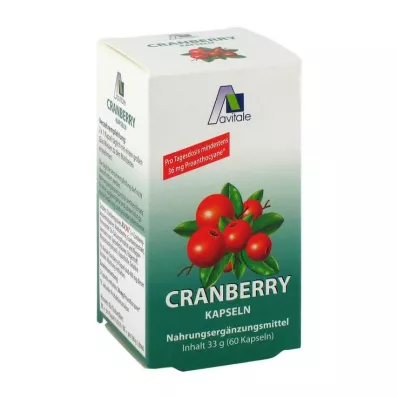 CRANBERRY KAPSELN 400 mg, 60 st CRANBERRY KAPSELN 400 mg, 60 st