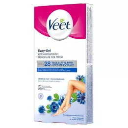 VEET Hårborttagningsremsor känsliga, 10X2 st