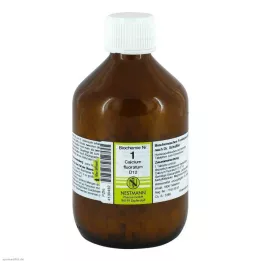 BIOCHEMIE 1 Kalciumfluoratum D 12 tabletter, 1000 st