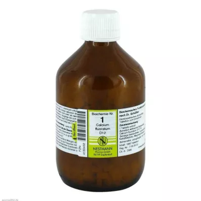 BIOCHEMIE 1 Kalciumfluoratum D 12 tabletter, 1000 st