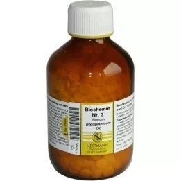 BIOCHEMIE 3 Ferrum phosphoricum D 6 tabletter, 1000 st