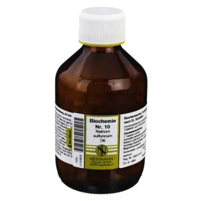 BIOCHEMIE 10 Natrium sulfuricum D 6 tabletter, 1000 st