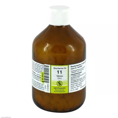 BIOCHEMIE 11 Silicea D 12 tabletter, 1000 st