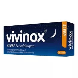 VIVINOX Sömn Sömn sugtabletter belagd tablett, 20 st