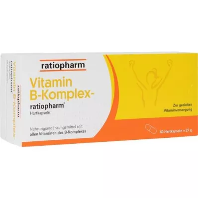 VITAMIN B-KOMPLEX-ratiopharm kapslar, 60 st