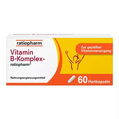 VITAMIN B-KOMPLEX-ratiopharm kapslar, 60 st