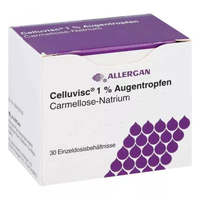 CELLUVISC 1% ögondroppar, 30X0,4 ml