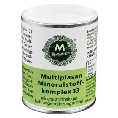 MULTIPLASAN Mineral Complex 33 tabletter, 350 st