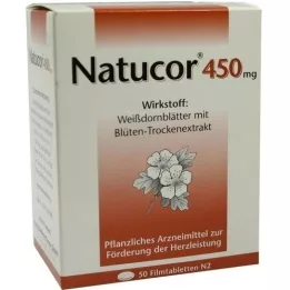 NATUCOR 450 mg filmdragerade tabletter, 50 st