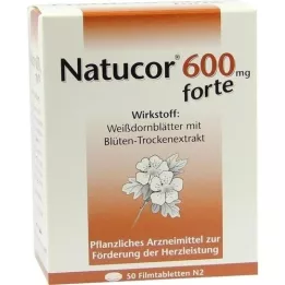 NATUCOR 600 mg forte filmdragerade tabletter, 50 st