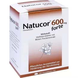 NATUCOR 600 mg forte filmdragerade tabletter, 100 st