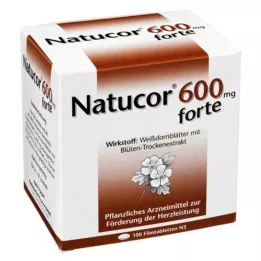 NATUCOR 600 mg forte filmdragerade tabletter, 100 st