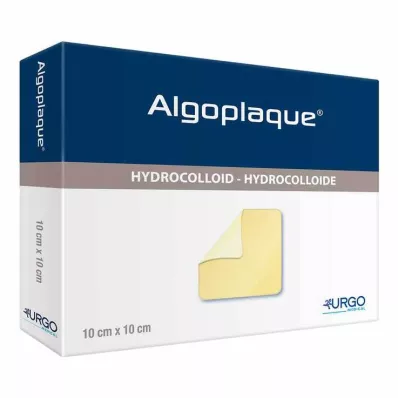 ALGOPLAQUE 10x10 cm flexibelt hydrokolloidförband, 10 st ALGOPLAQUE 10x10 cm flexibelt hydrokolloidförband, 10 st