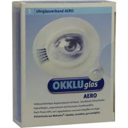 OKKLUGLAS Aero glasbandage för klocka, 1 st