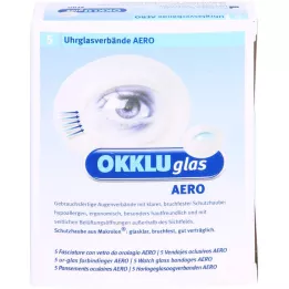 OKKLUGLAS Aero klockglasbandage, 5 st