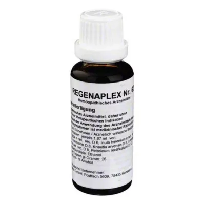 REGENAPLEX Nr.63 aN droppar, 30 ml