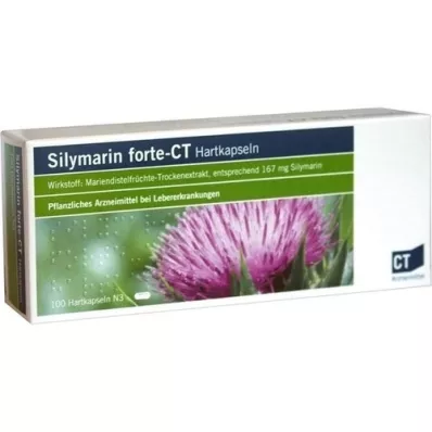 SILYMARIN forte-CT hårda kapslar, 100 st