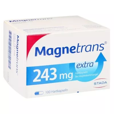 MAGNETRANS extra 243 mg hårda kapslar, 100 st