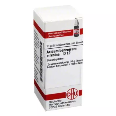 ACIDUM BENZOICUM E Resina D 12 kulor, 10 g