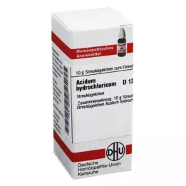 ACIDUM HYDROCHLORICUM D 12 kulor, 10 g