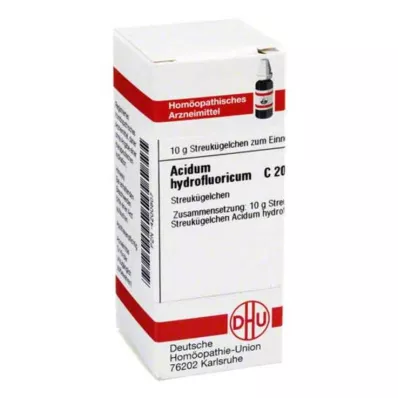 ACIDUM HYDROFLUORICUM C 200 globuli, 10 g