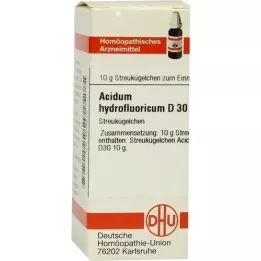 ACIDUM HYDROFLUORICUM D 30 globuli, 10 g