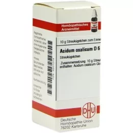 ACIDUM OXALICUM D 6 kulor, 10 g