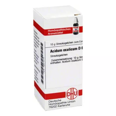 DHU Acidum oxalicum D 6 kulor, 10 g