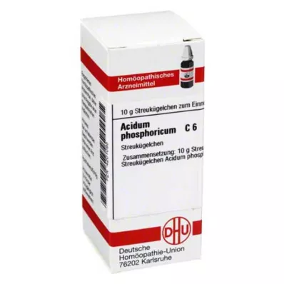 ACIDUM PHOSPHORICUM C 6 globuli, 10 g