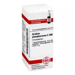 ACIDUM PHOSPHORICUM C 200 globuli, 10 g