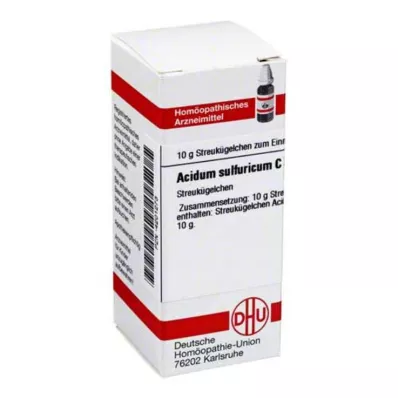 DHU Acidum sulfuricum C 30 kulor, 10 g DHU Acidum sulfuricum C 30 kulor, 10 g