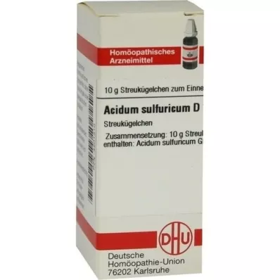 ACIDUM SULFURICUM D 12 kulor, 10 g