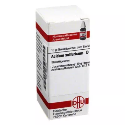 DHU Acidum sulfuricum D 12 kulor, 10 g