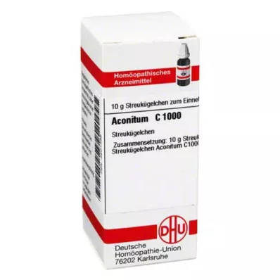 DHU Aconitum C 1000 kulor, 10 g