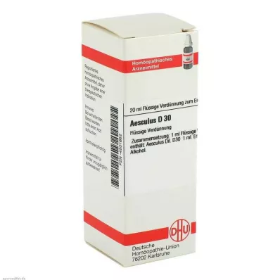AESCULUS D 30 Utspädning, 20 ml