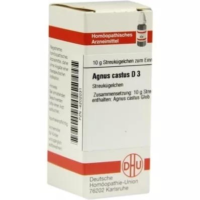 AGNUS CASTUS D 3 kulor, 10 g