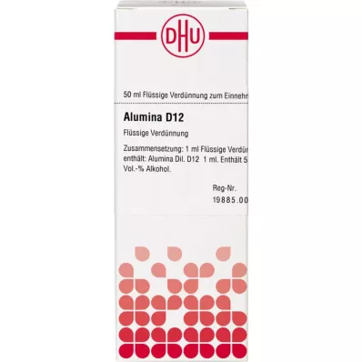 ALUMINA D 12 Utspädning, 50 ml