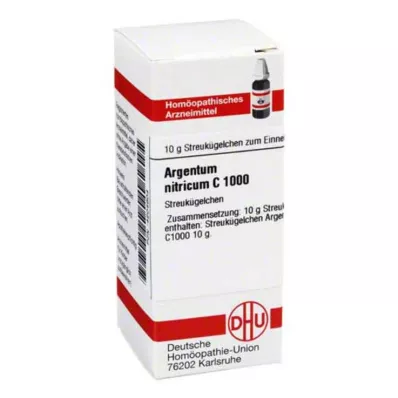 DHU Argentum nitricum C 1000 kulor, 10 g DHU Argentum nitricum C 1000 kulor, 10 g